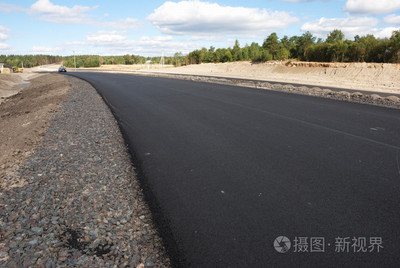 新柏油路照片-正版商用圖片01w8pf-攝圖新視界